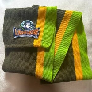 Buzz Lightyear Green and Yellow Scarf Space Rangers Children’s Scarf Kids Size